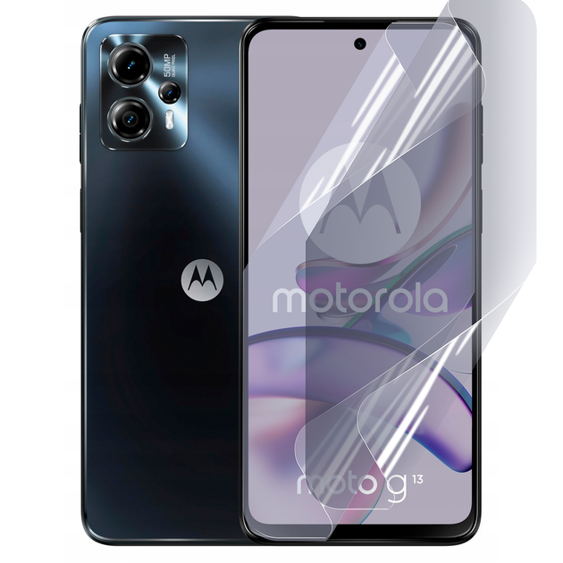Антишпион приватная плёнка гидрогелевая для смартфона Motorola Moto G13 (PAWV0015) противоударная прозрачная - Фото 1 Антишпион приватная плёнка гидрогелевая для смартфона Motorola Moto G13 (PAWV0015) противоударная прозрачная - изображение 1