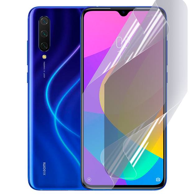 Плівка гідрогелева для Xiaomi Mi A3 (CC9E) глянцевая протиударна прозора - Фото 1 Плівка гідрогелева для Xiaomi Mi A3 (CC9E) глянцевая протиударна прозора - зображення 1