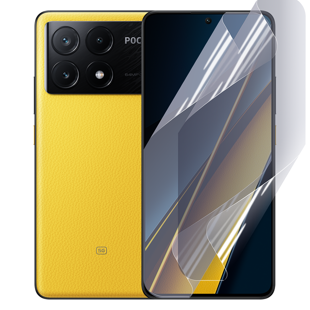Антишпион приватная плёнка гидрогелевая для смартфона Xiaomi Poco X6 Pro 5G противоударная прозрачная - Фото 1 Антишпион приватная плёнка гидрогелевая для смартфона Xiaomi Poco X6 Pro 5G противоударная прозрачная - изображение 1