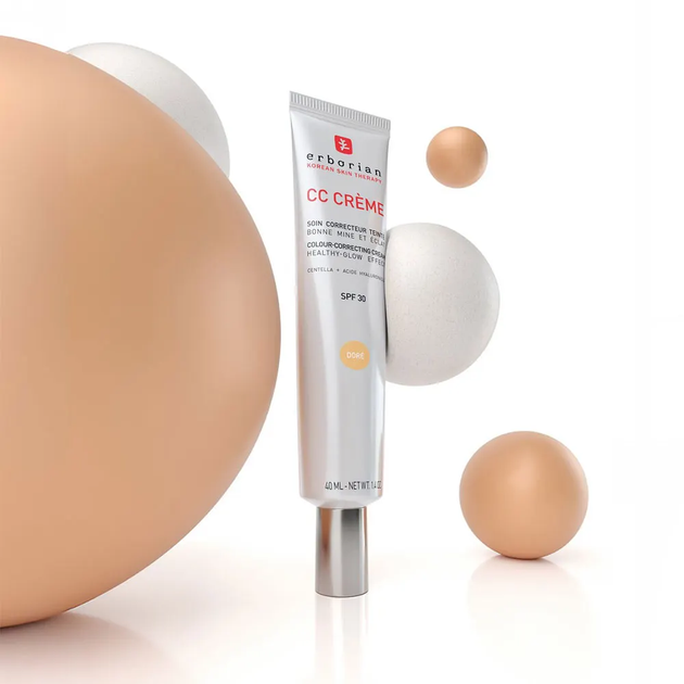 CC Krem korygujący Erborian Soin Correcteur Teinte SPF 30 Dore 15 ml (8809255786569) - obraz 5