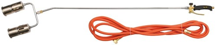 Palnik dekarski Vorel 73343 1385 mm z dwiema dyszami 60 mm (5906083733437) - obraz 1