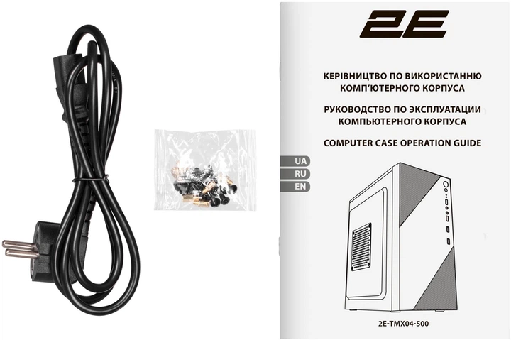 Корпус 2E TeamX TMX04 з БЖ 2E ATX500W - зображення 11