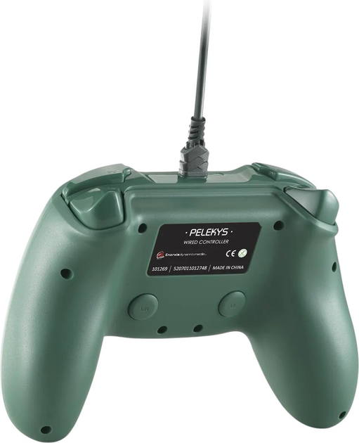 Kontroler przewodowy Spartan Gear Pelekys Green Camo (SGWPC01GC) - obraz 3