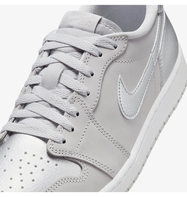 Кроссовки унисекс Jordan 1 Retro Low Og Grey 34.5 Сірий CZ0790-002 - Фото 7 Кроссовки унисекс Jordan 1 Retro Low Og Grey 34.5 Сірий CZ0790-002 - изображение 7