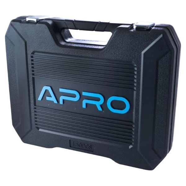 Набір насадок 90Т CrV Apro ¼, ⅜, ½ 150 шт (APRO) - изображение 4