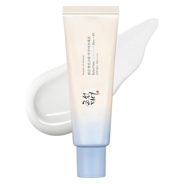 Солнцезащитный крем Beauty of Joseon Relief Aqua Fresh Rice B5 SPF 50+ PA++++ с рисовой водой 50 мл - изображение 5