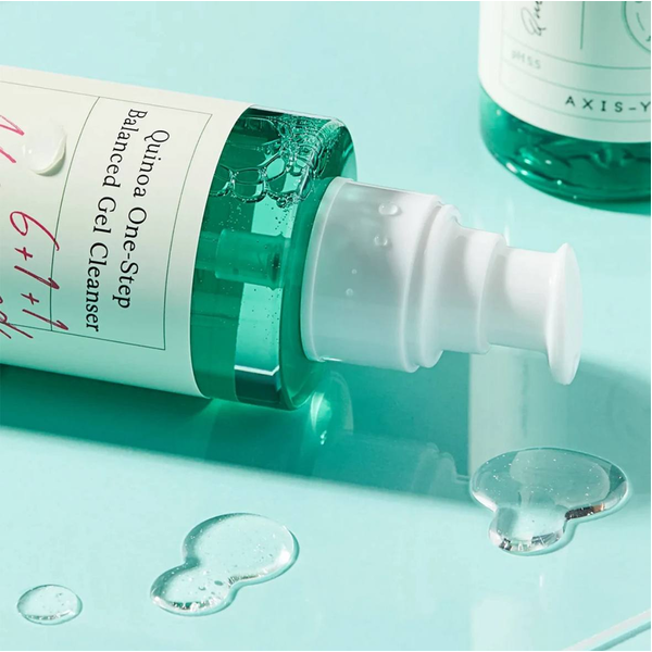 Гель Axis-Y Quinoa One-Step Balanced Gel Cleanser заспокійливий для вмивання 180 мл - Фото 2 Гель Axis-Y Quinoa One-Step Balanced Gel Cleanser заспокійливий для вмивання 180 мл - зображення 2