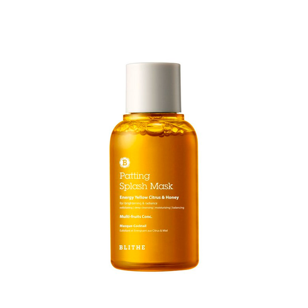 Сплэш-маска Blithe Energy Yellow Citrus and Honey Patting Splash Mask тонизирующая для сияния кожи 70 мл - изображение 5