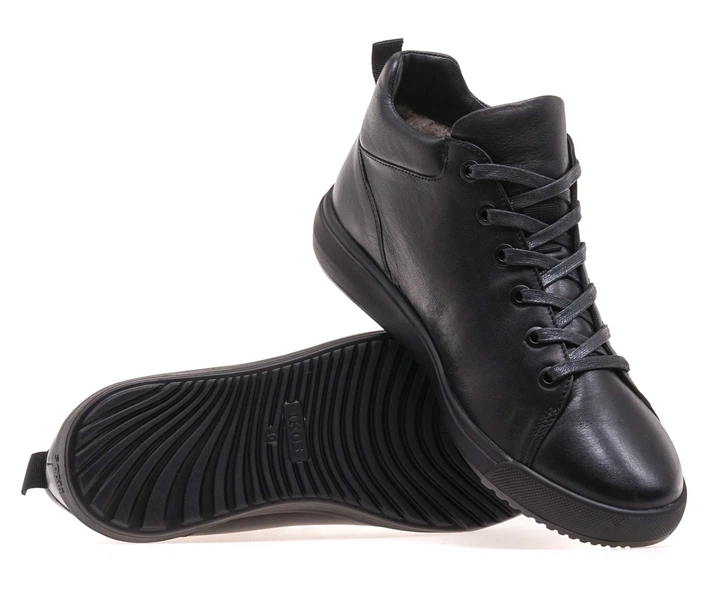 Черевики комфорт чоловічі IKOS 336-1-S/BLACK 45 Чорний - Фото 4 Черевики комфорт чоловічі IKOS 336-1-S/BLACK 45 Чорний - изображение 4