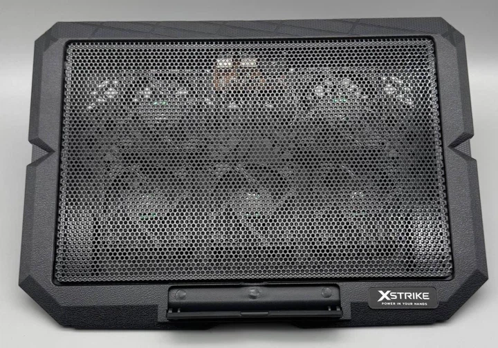 Охлаждающая подставка для ноутбука с 5 встроенными кулерами Xstrike XS-55 15.6-17 дюймов Черная - изображение 3