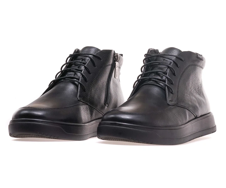 Черевики комфорт чоловічі IKOS 803-1SWINT/BLACK LEATHER 42 Чорний - Фото 3 Черевики комфорт чоловічі IKOS 803-1SWINT/BLACK LEATHER 42 Чорний - изображение 3