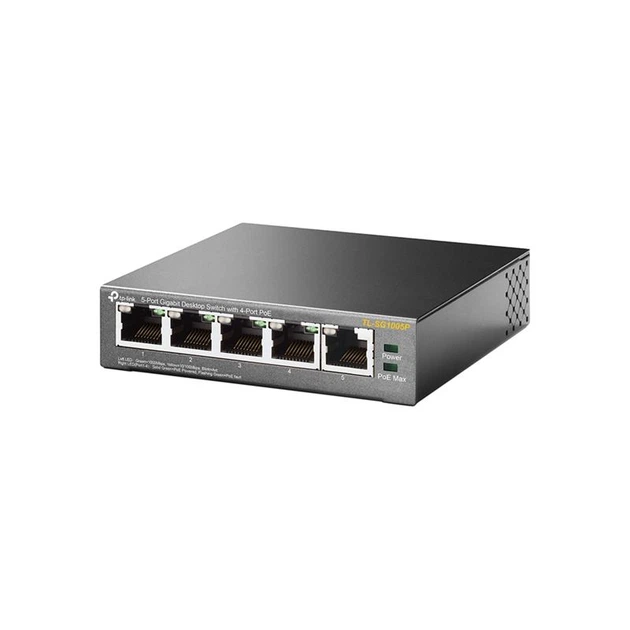 Комутатор TP-Link TL-SG1005P - зображення 3