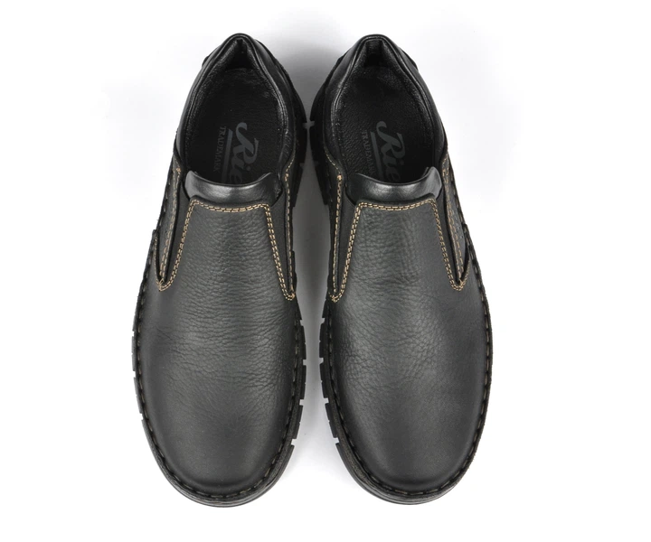 Туфлі комфорт чоловічі Rieker 12272-00 43 Чорний - изображение 4
