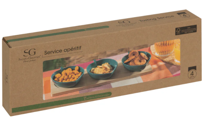 Zestaw do przystawek Secret de Gourmet Yucatan 4 szt (3560233016942) - obraz 5