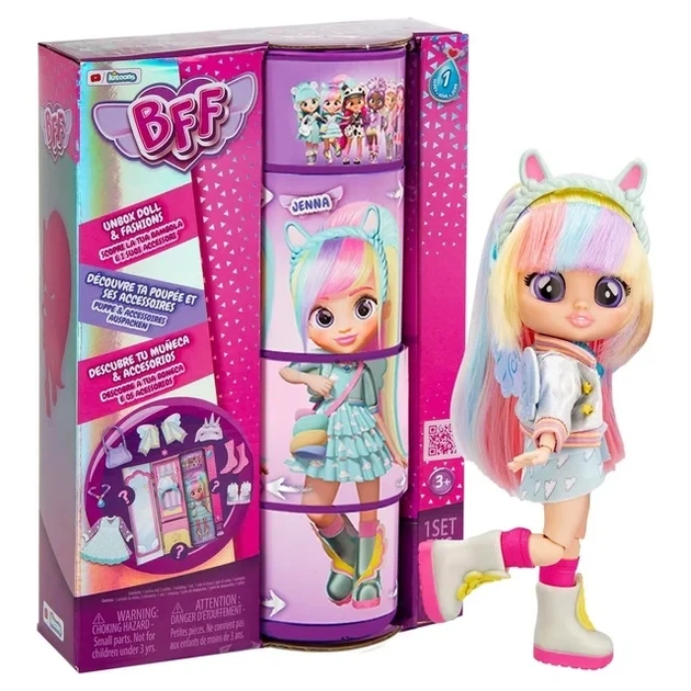 Кукла IMC Toys Cry Babies BFF S1 Дженна 20 см 904361 - Фото 1 Кукла IMC Toys Cry Babies BFF S1 Дженна 20 см 904361 - изображение 1