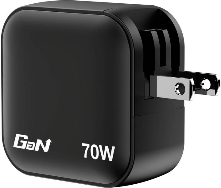 Мережевий зарядний пристрій Verbatim Travel Mini GaN 70W Black (0023942322290) - зображення 5