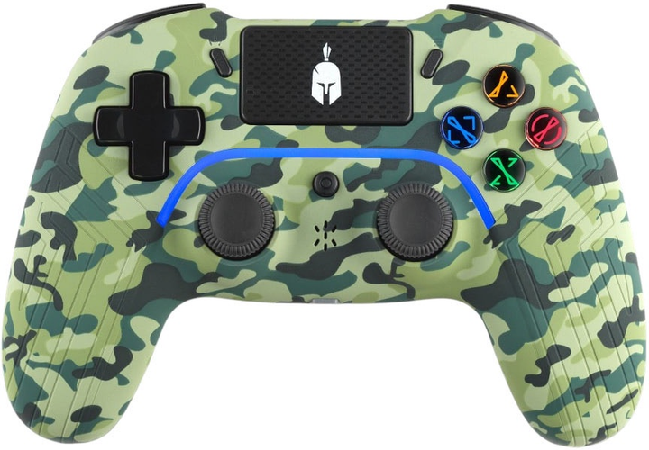 Бездротовий геймпад Spartan Gear Aspis 4 Green Camo (SGCPCPS404GC) - зображення 1