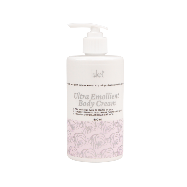 Крем для тела Islet Ultra Emollient Body Cream ламелярный с гидровансом Аромат (4820147058186) - изображение 3