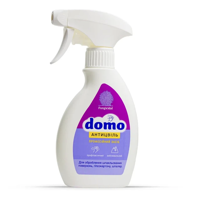 Антицвіль DOMO. Засіб миючий від грибка та плісняви 250 мл - зображення 3
