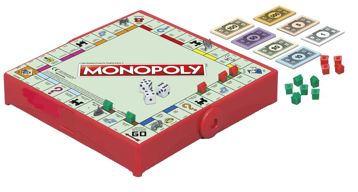 Gra planszowa Hasbro podróżna Monopoly (F8256) - obraz 1
