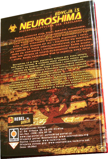 Доповнення до настільної гри Portal Games Neuroshima 1.5 (тверда обкладинка) (9788394726607) - зображення 3