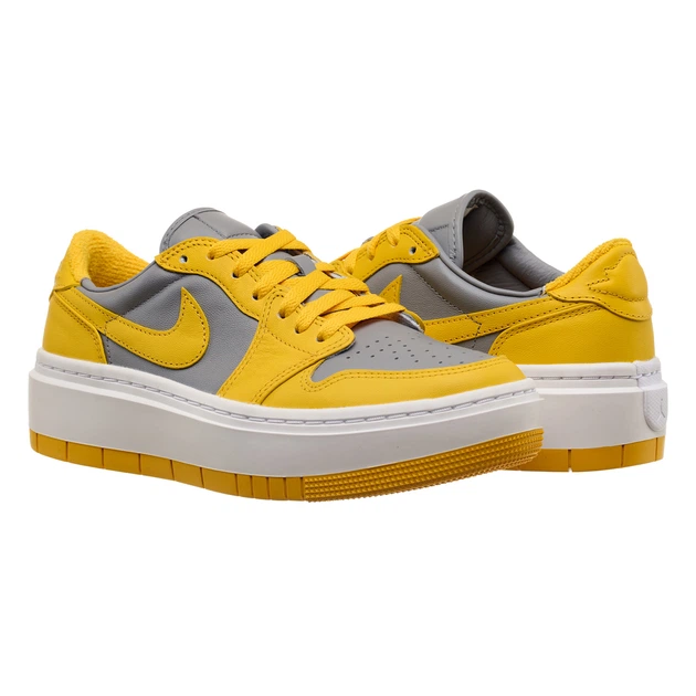 Кросівки жіночі Jordan 1 Low Elevate Yellow Grey 38 Жовтий DH7004-017 - зображення 6