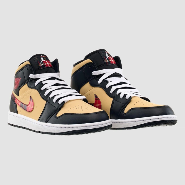 Кроссовки мужские Jordan 1 Mid Se 39 Чорний DZ5329-001 - Фото 5 Кроссовки мужские Jordan 1 Mid Se 39 Чорний DZ5329-001 - изображение 5