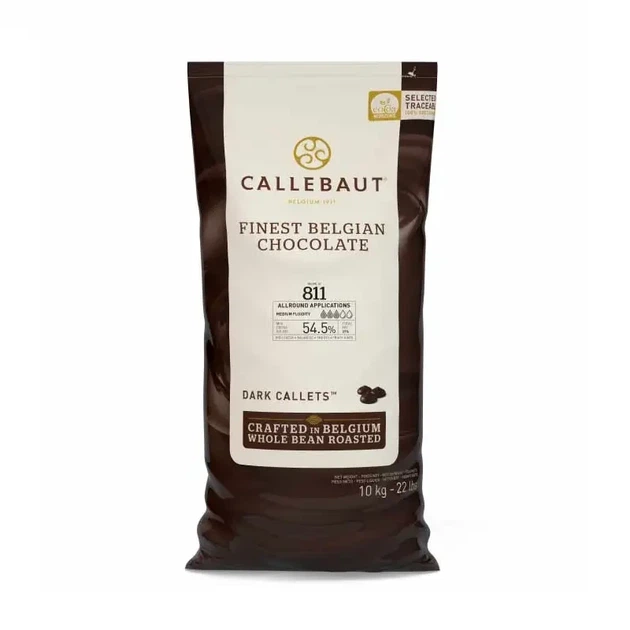 Темний шоколад Callebaut № 811NVB04 54,5% 1 кг ваговка - изображение 2