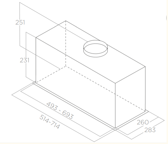 Вытяжка Встроенная ELICA CT23 BL MAT/A/52 - Фото 14 Вытяжка Встроенная ELICA CT23 BL MAT/A/52 - изображение 14