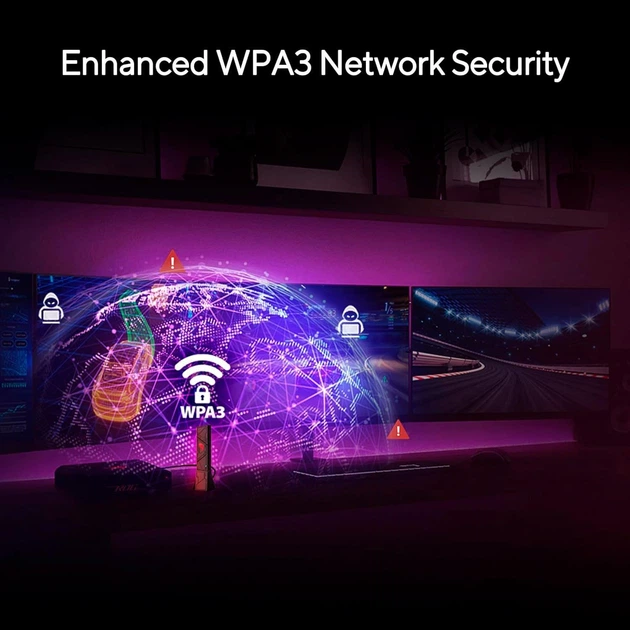 WiFi-адаптер ASUS ROG USB-BE92 (90IG09H0-MO0B00) (ROG USB-BE92) - зображення 7