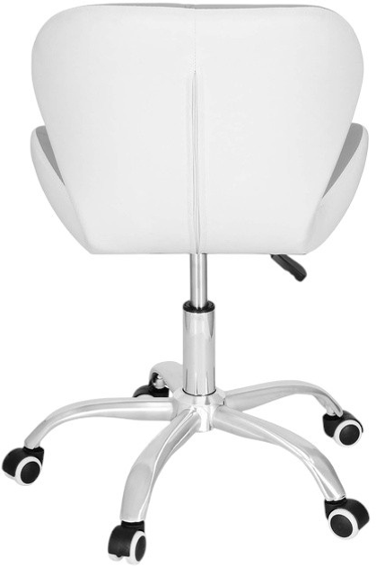 Fotel biurowy Springos HF0023 Szaro-białe (5907719475585) - obraz 6