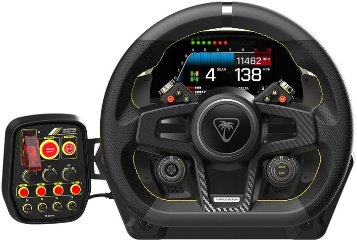 Kierownica przewodowa Turtle Beach VelocityOne Race Wheel & Pedal System Black (TBS-0726-05) - obraz 8