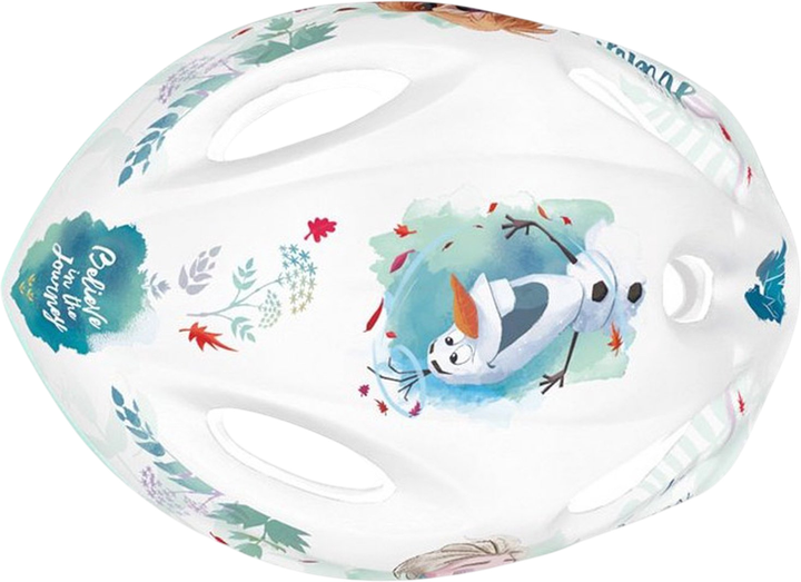 Kask rowerowy Disney Frozen 52-56 cm Biały (5902308590557) - obraz 8