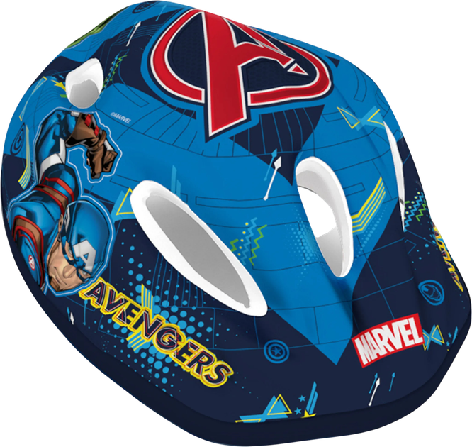 Kask rowerowy Disney Marvel Avengers 52-56 cm Niebieski (5902308590564) - obraz 2