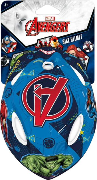 Kask rowerowy Disney Marvel Avengers 52-56 cm Niebieski (5902308590564) - obraz 7