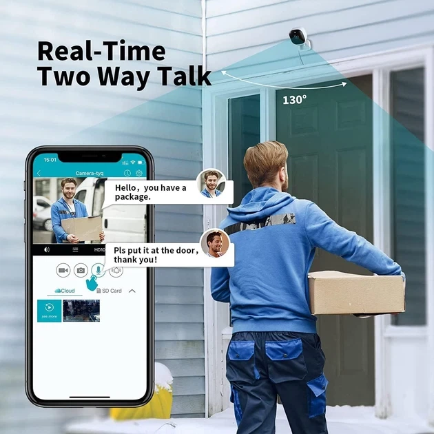 Камера наблюдения Vimtag 8310 4MP, 2.5K Wi-Fi - изображение 5