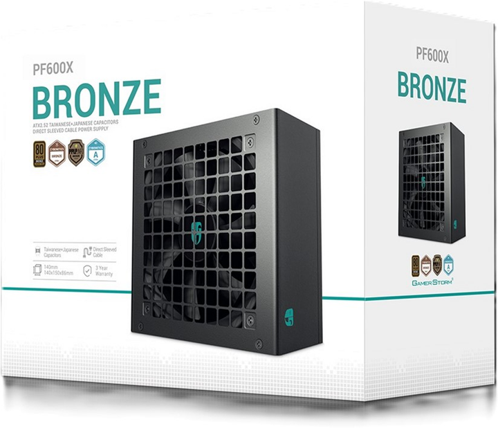 Zasilacz DeepCool Gamer Storm PF600X 600W (R-PF600X-HD0B-JGEU) - obraz 8