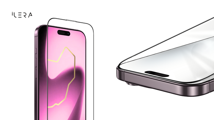 Szkło ochronne + szkło do aparatu iLera Sapphire Ultra Glass 2.0 do Apple iPhone Air Black (ILSPDLPL17AIR) - obraz 2