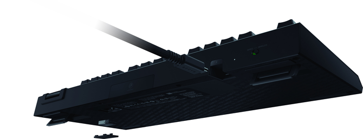 Klawiatura bezprzewodowa Razer BlackWidow V4 TKL Hyperspeed RGB Wireless/Bluetooth/USB Black (RZ03-05480100-R3M1) - obraz 6