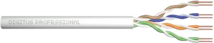 Skrętka DIGITUS CAT 5e U-UTP AWG 24/1 LSZH grey 305 m (DDK-1513-VH-305) - obraz 1