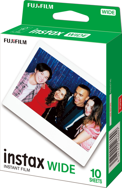 Картридж з фотопапером моментальної фотографії Fujifilm Instax Wide Film EU 10/PK (4547410546699) - зображення 1