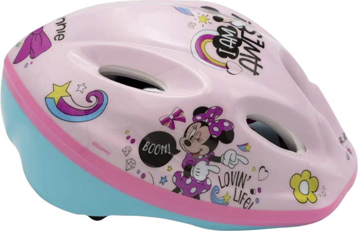 Kask rowerowy Disney Minnie Go for It 52-56 cm Różowy (5902308590847) - obraz 3