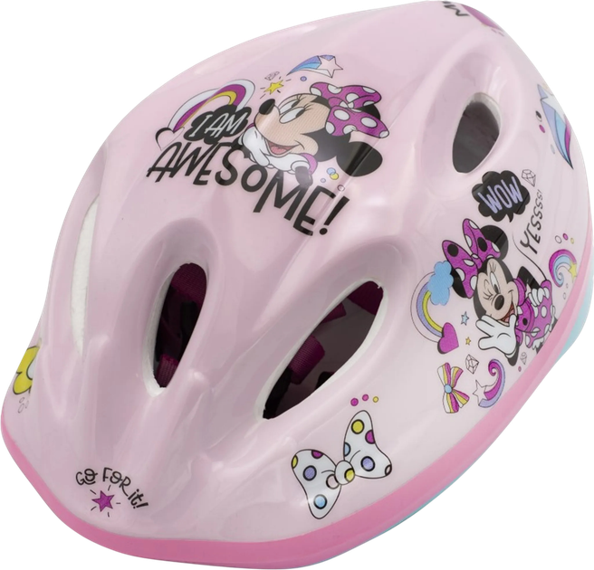 Kask rowerowy Disney Minnie Go for It 52-56 cm Różowy (5902308590847) - obraz 6