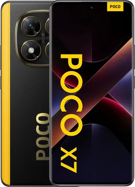 POCO X7 ブラック 8GB RAM 256GB ROM Смартфон POCO X7 5G 8/256Gb NFC Black – фото, отзывы