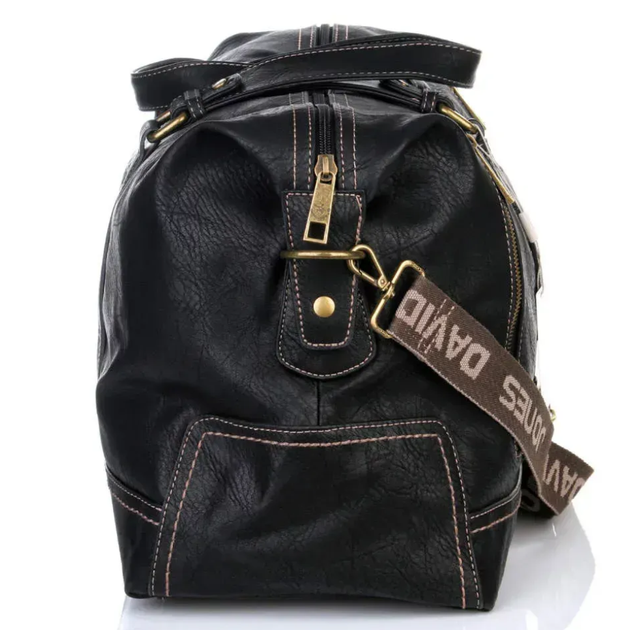 Мужская дорожная сумка саквояж Jones (7920) черная - изображение 3