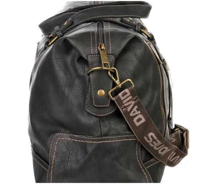 Мужская дорожная сумка саквояж Jones (7920) серая - изображение 5