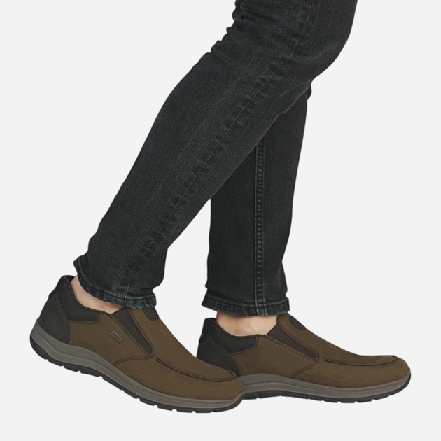 Чоловічі туфлі Rieker 03657-25 45 (10.5UK) Коричневі (4061811536788) - зображення 2