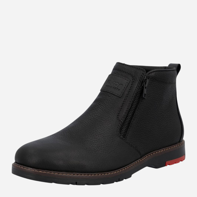 Чоловічі черевики Rieker 10553-00 43 (9UK) Чорні (4061811497010) - зображення 2