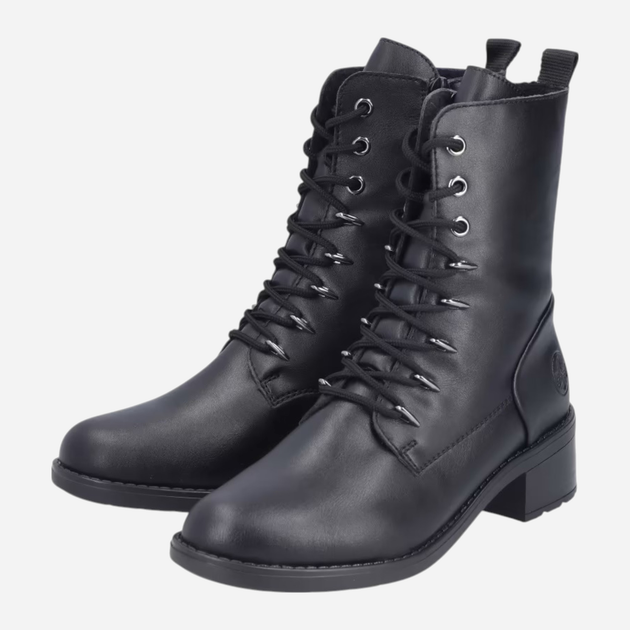 Жіночі черевики низькі Rieker 75430-00 38 (5UK) Чорні (4061811857753) - зображення 5