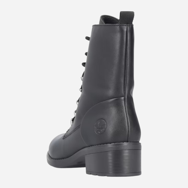 Жіночі черевики низькі Rieker 75430-00 41 (7.5UK) Чорні (4061811857784) - зображення 4